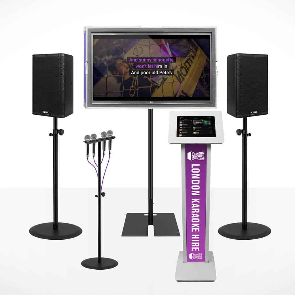 London Karaoke Hire Bronze Karaoke Package to hire in London
