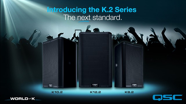 QSC K.2 Series Active Point Source Speakers