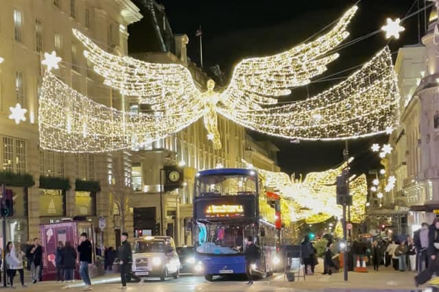 Things to do with kids at Xmas - West End Christmas Lights
